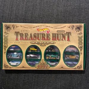 1997 Hot Wheels Treasure Hunt Series Set